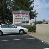 Anayas Fresh Mexican Restaurant - Anaya's street sign - Glendale, AZ, United States