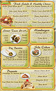 Anaya's Mexican food menu page 5